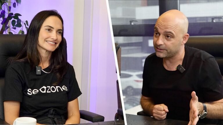Norton Willrich e a empresária Mônica Medeiros, co-founder da Seazone.